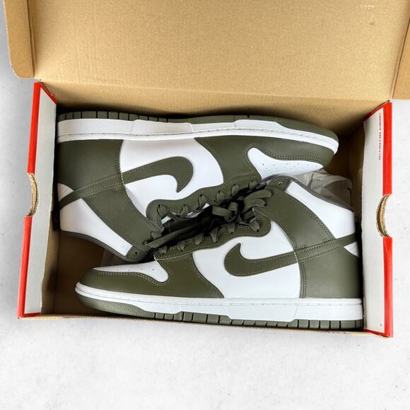 Nike Dunk High Retro Men\'s Shoes Cargo Khaki Men 11.5 DD1399-107 2022 NWB main image 11
